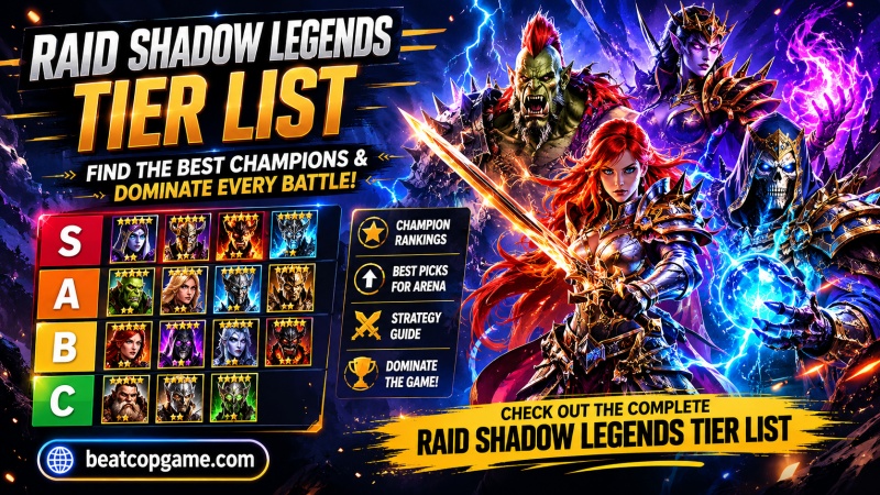 Raid Shadow Legends Tier List