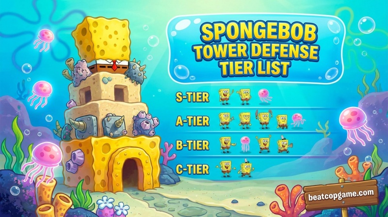 SpongeBob Tower Defense Tier List