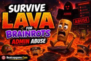 Survive LAVA for Brainrots Admin Abuse Time (May 2026)