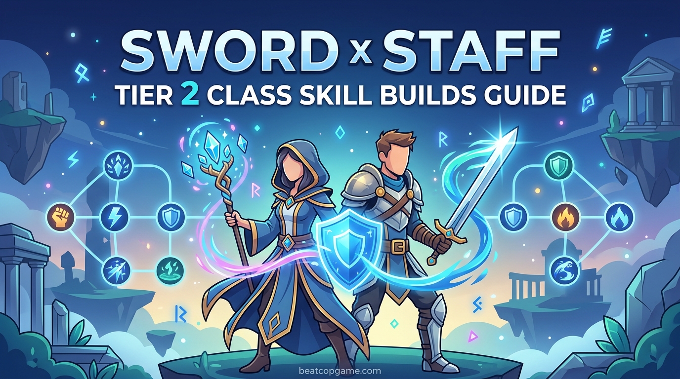 Sword x Staff Tier 2 Class Skill Builds Guide