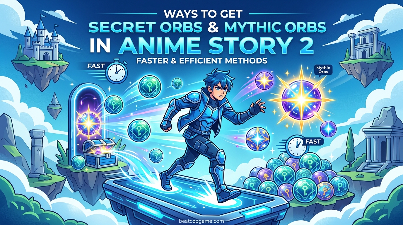 Ways to Get Secret Orbs and Mythic Orbs Fast in Anime Story 2