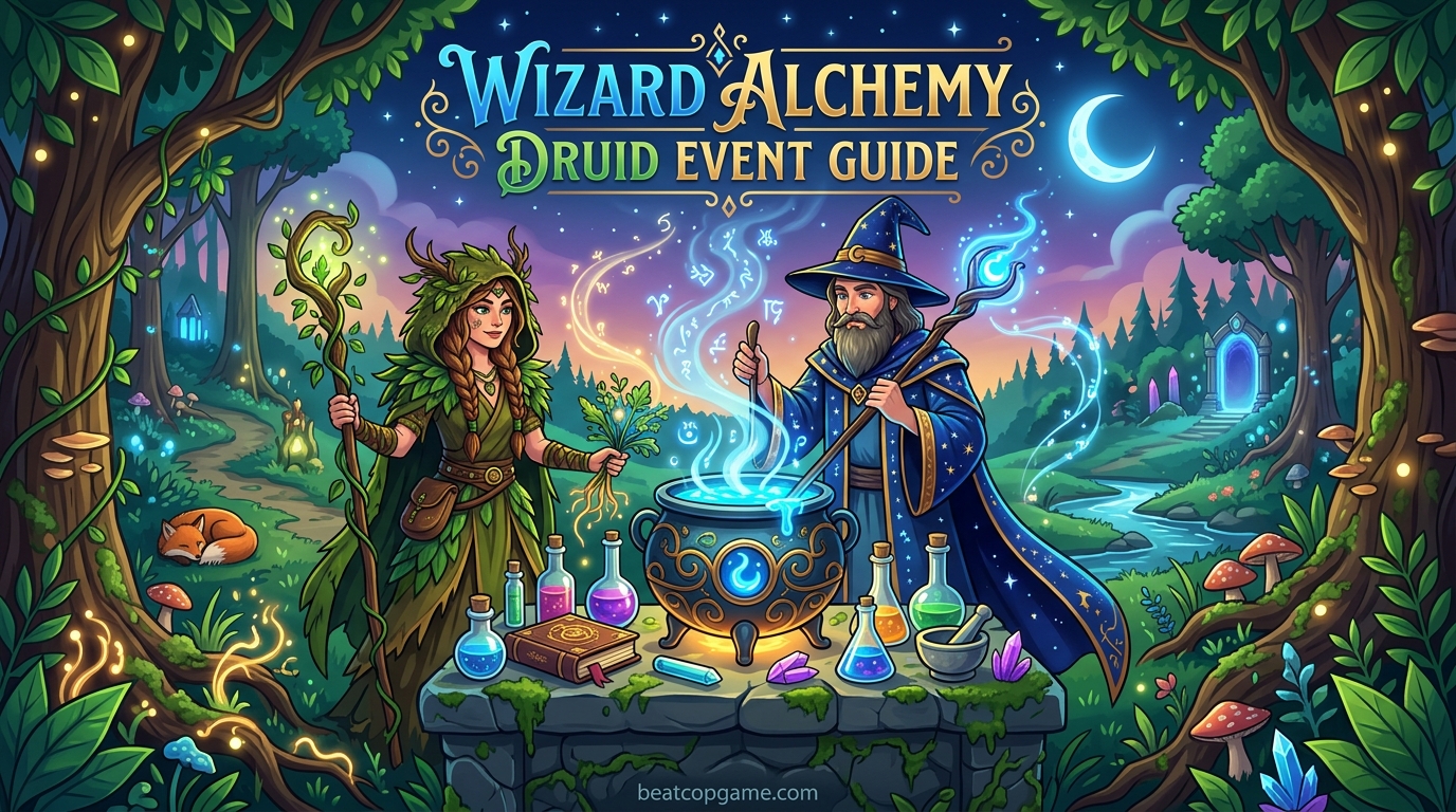 Wizard Alchemy Druid Event