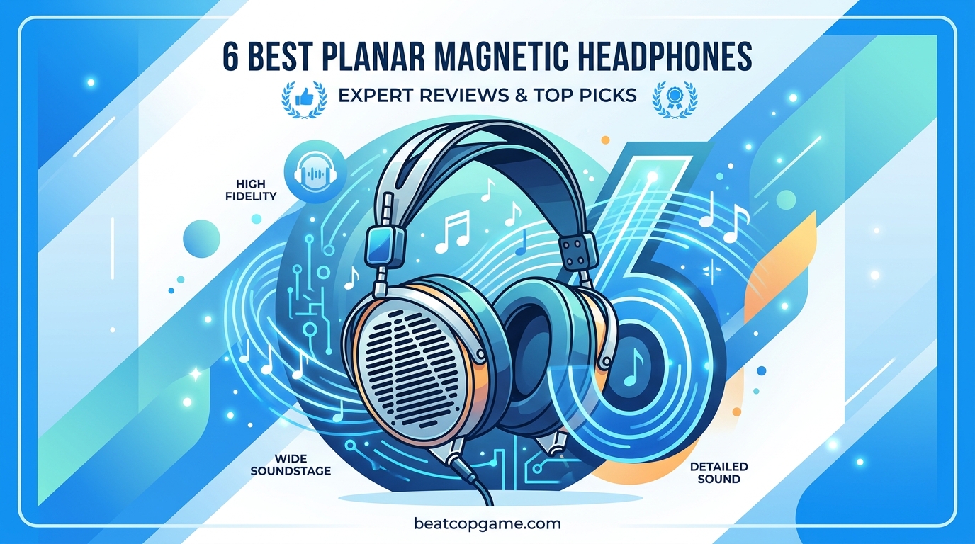 6 Best Planar Magnetic Headphones