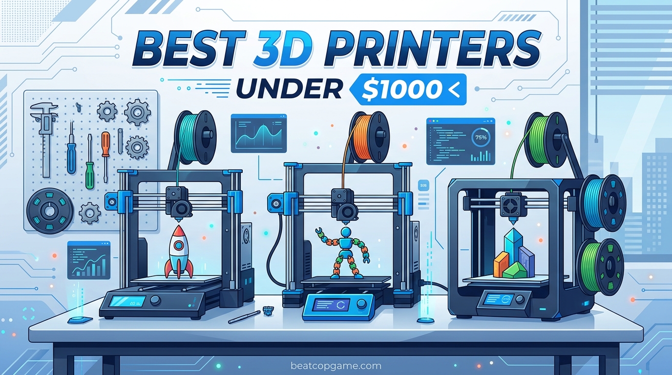 Best 3D Printers Under $1000