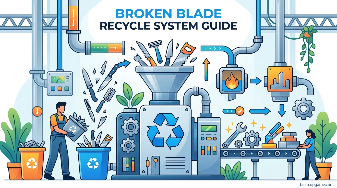 Broken Blade Recycle System Guide