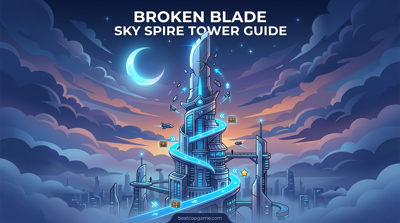 Broken Blade Sky Spire Tower Guide