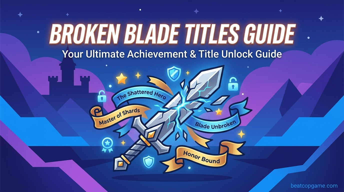 Broken Blade Titles Guide