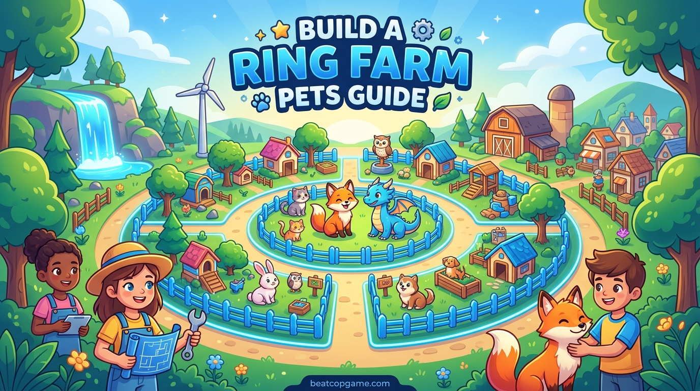 Build a Ring Farm Pets Guide
