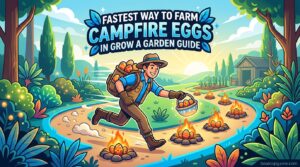 Fastest Way to Farm Campfire Eggs in Grow a Garden Guide