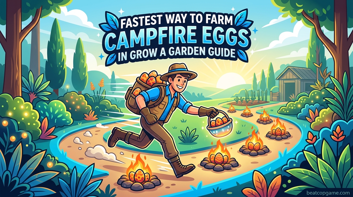 Fastest Way to Farm Campfire Eggs in Grow a Garden Guide