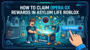 How to Claim Opera GX Rewards in Asylum Life Roblox