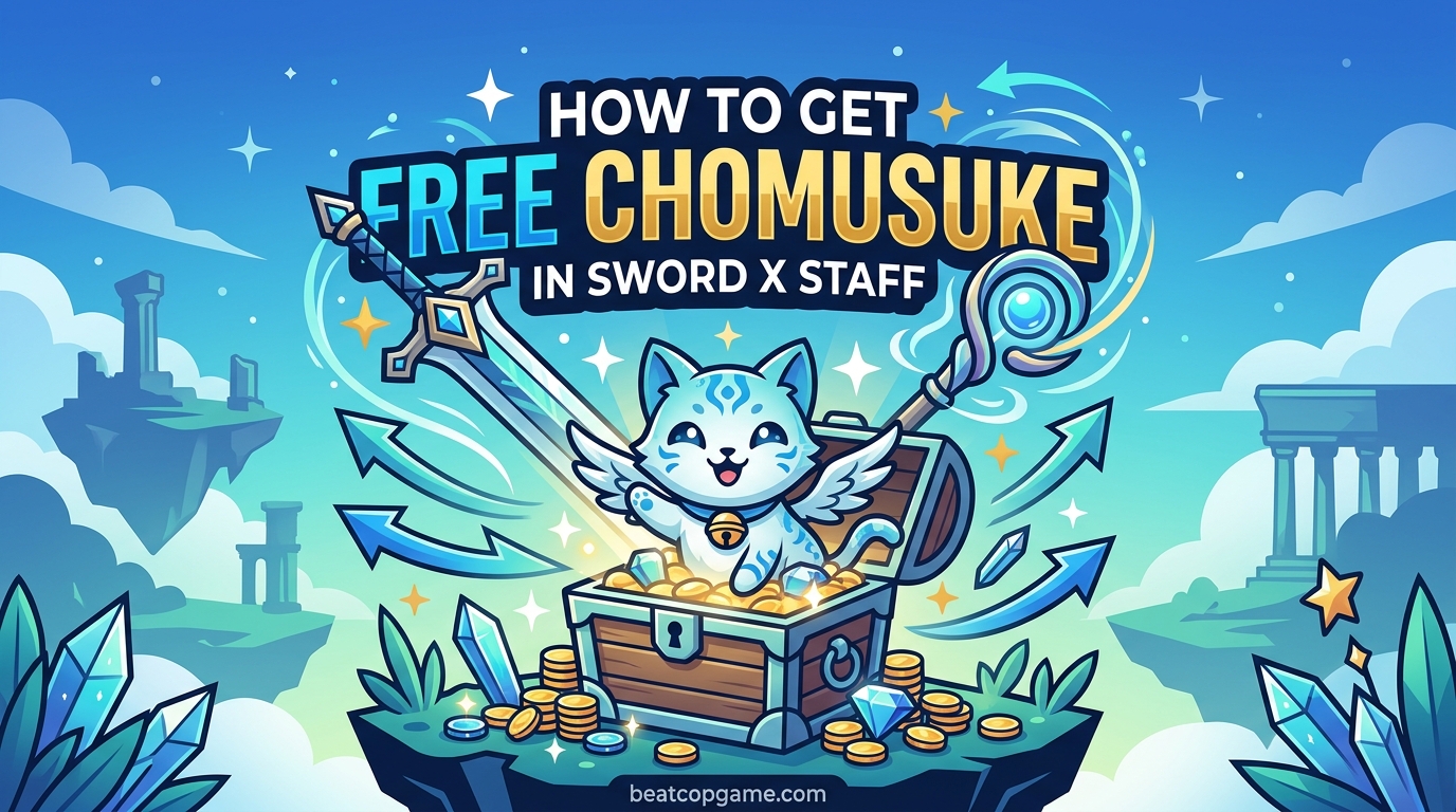 How to Get Free Chomusuke in Sword x Staff
