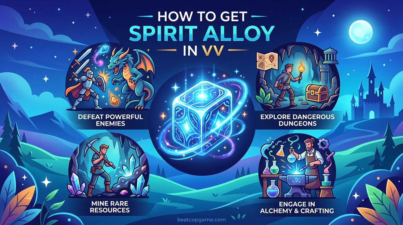 How to Get Spirit Alloy in VV