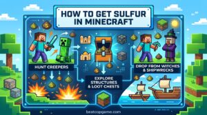 How to Get Sulfur in Minecraft