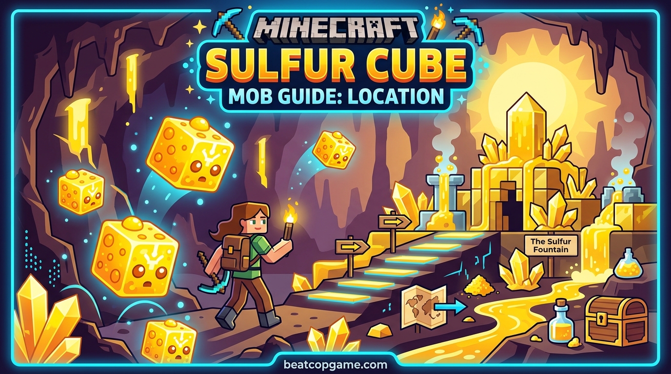 Minecraft Sulfur Cube Mob Guide Location