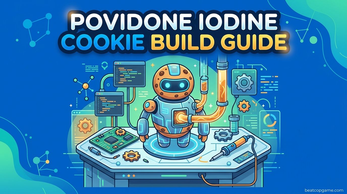 Povidone Iodine Cookie Build Guide