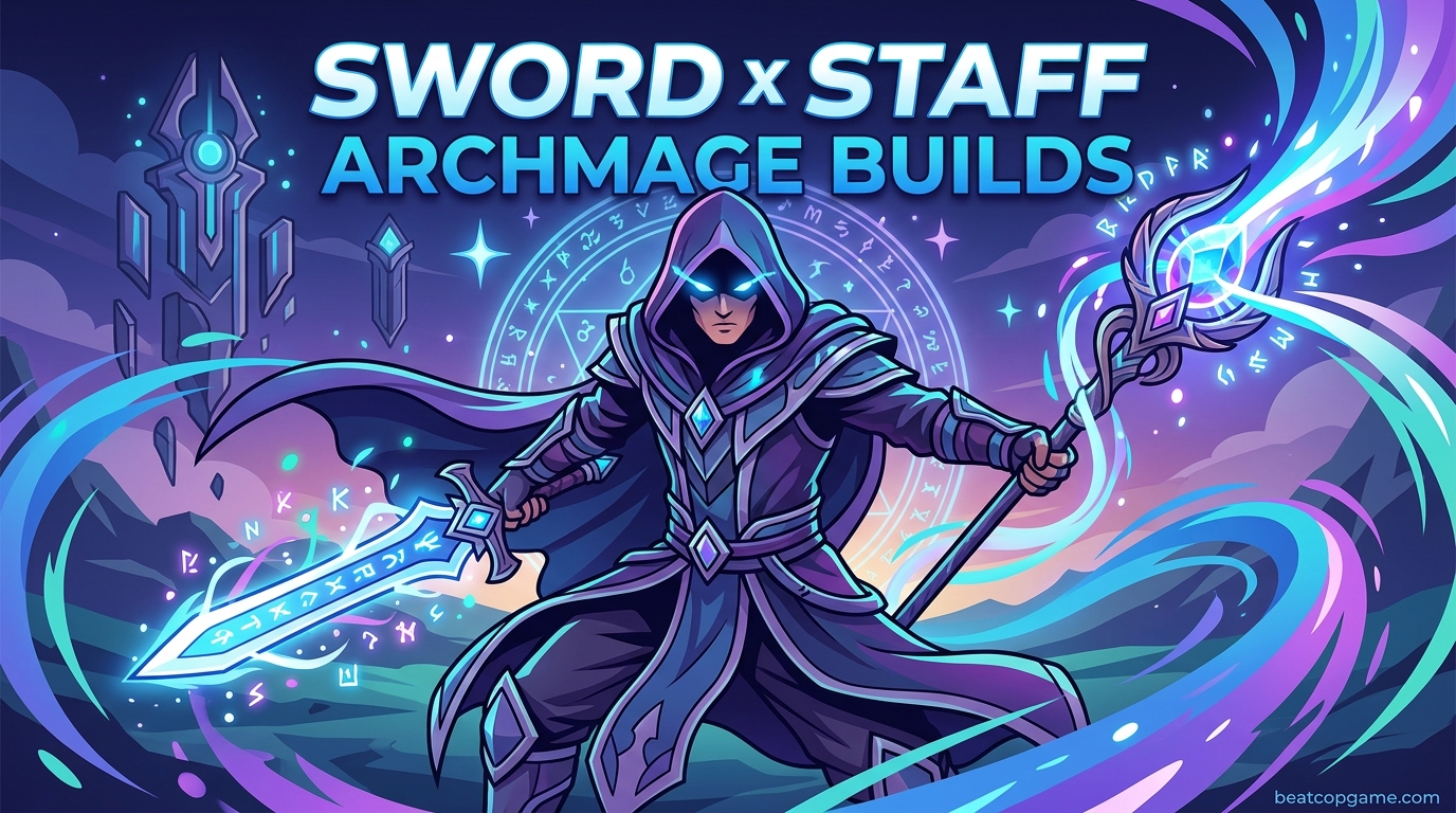 Sword x Staff Archmage Builds