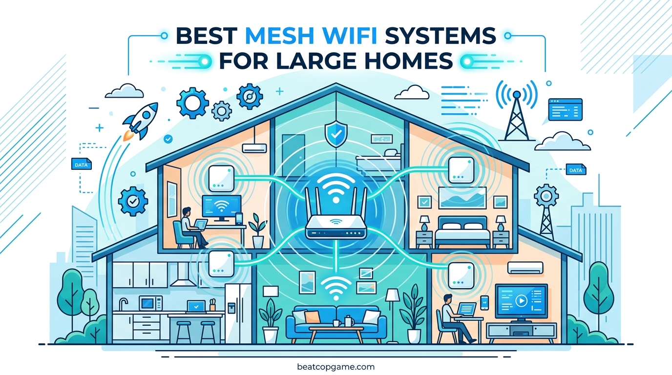 Best Mesh WiFi Systems for Large Homes