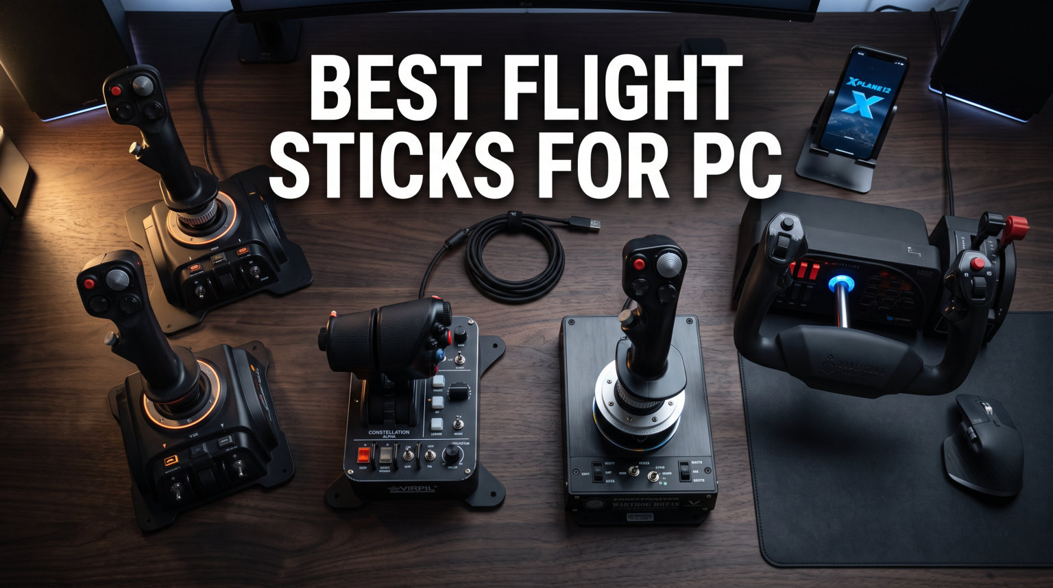 best flight sticks for pc