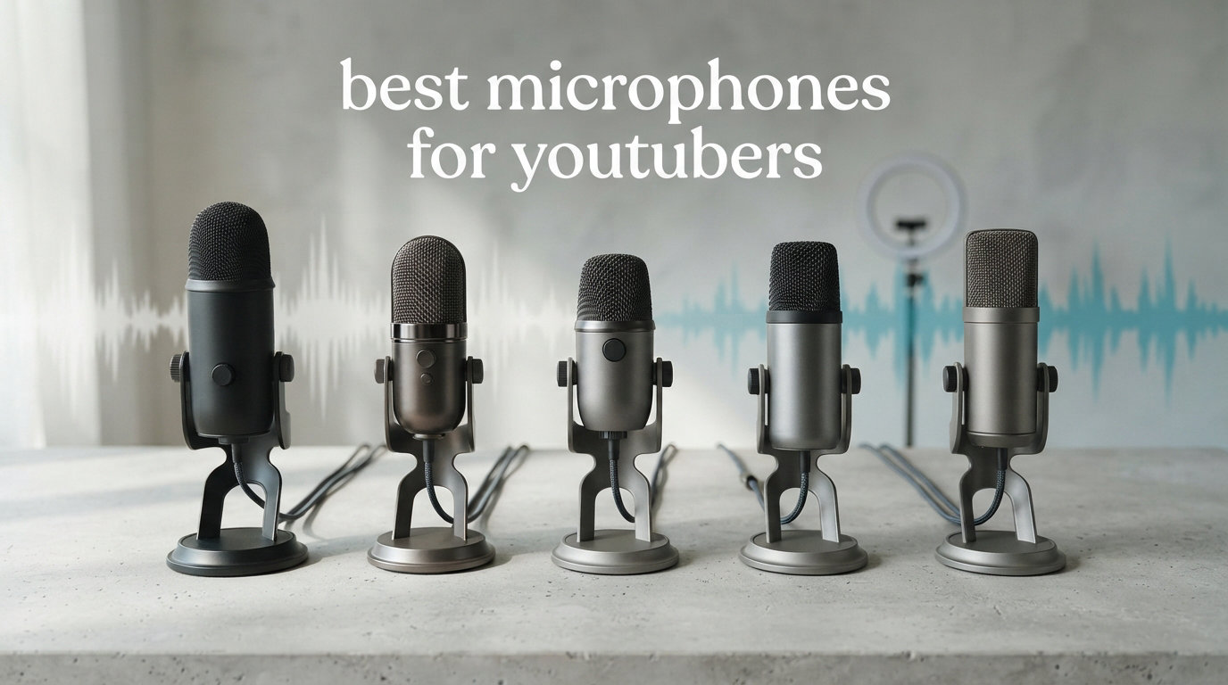 best microphones for youtubers