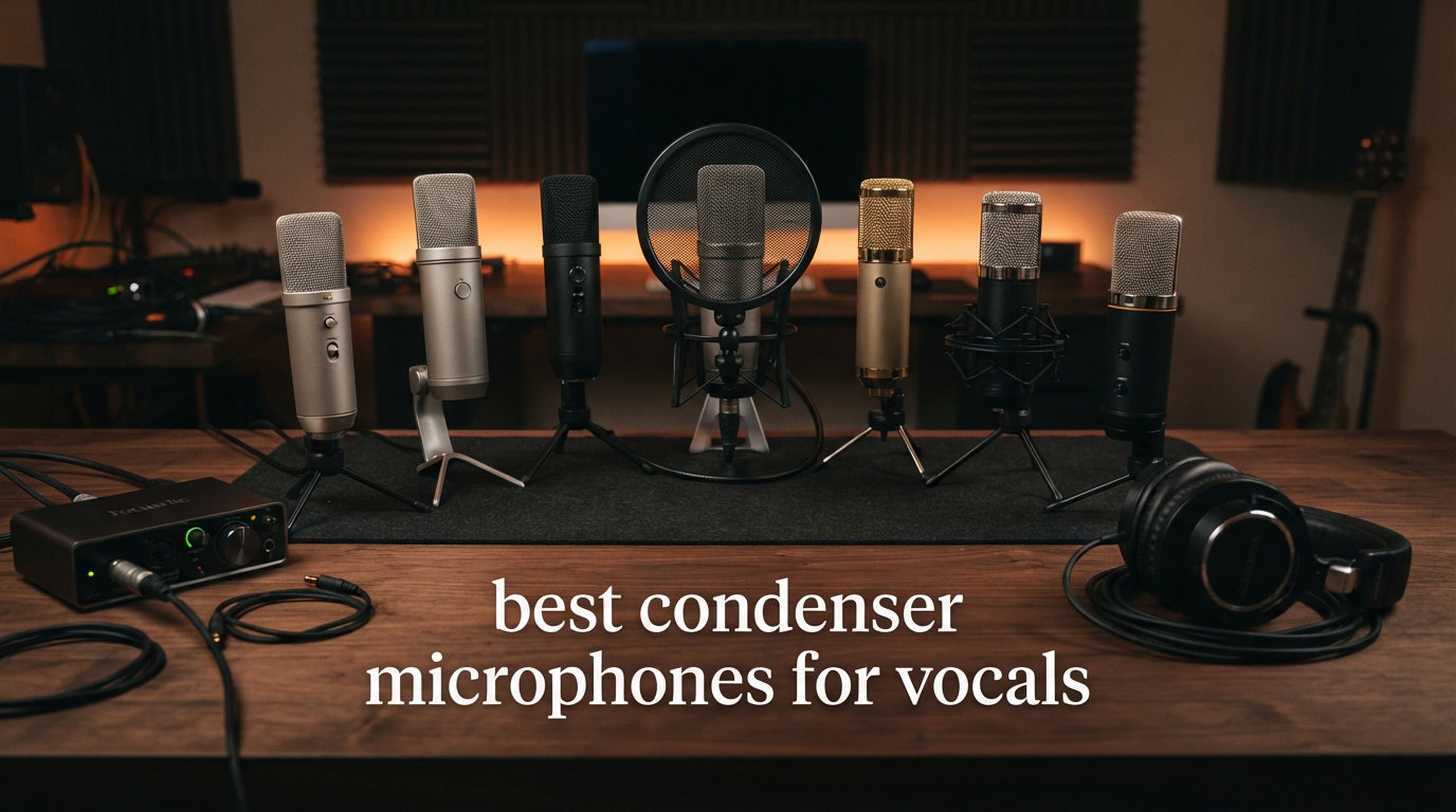 best condenser microphones for vocals