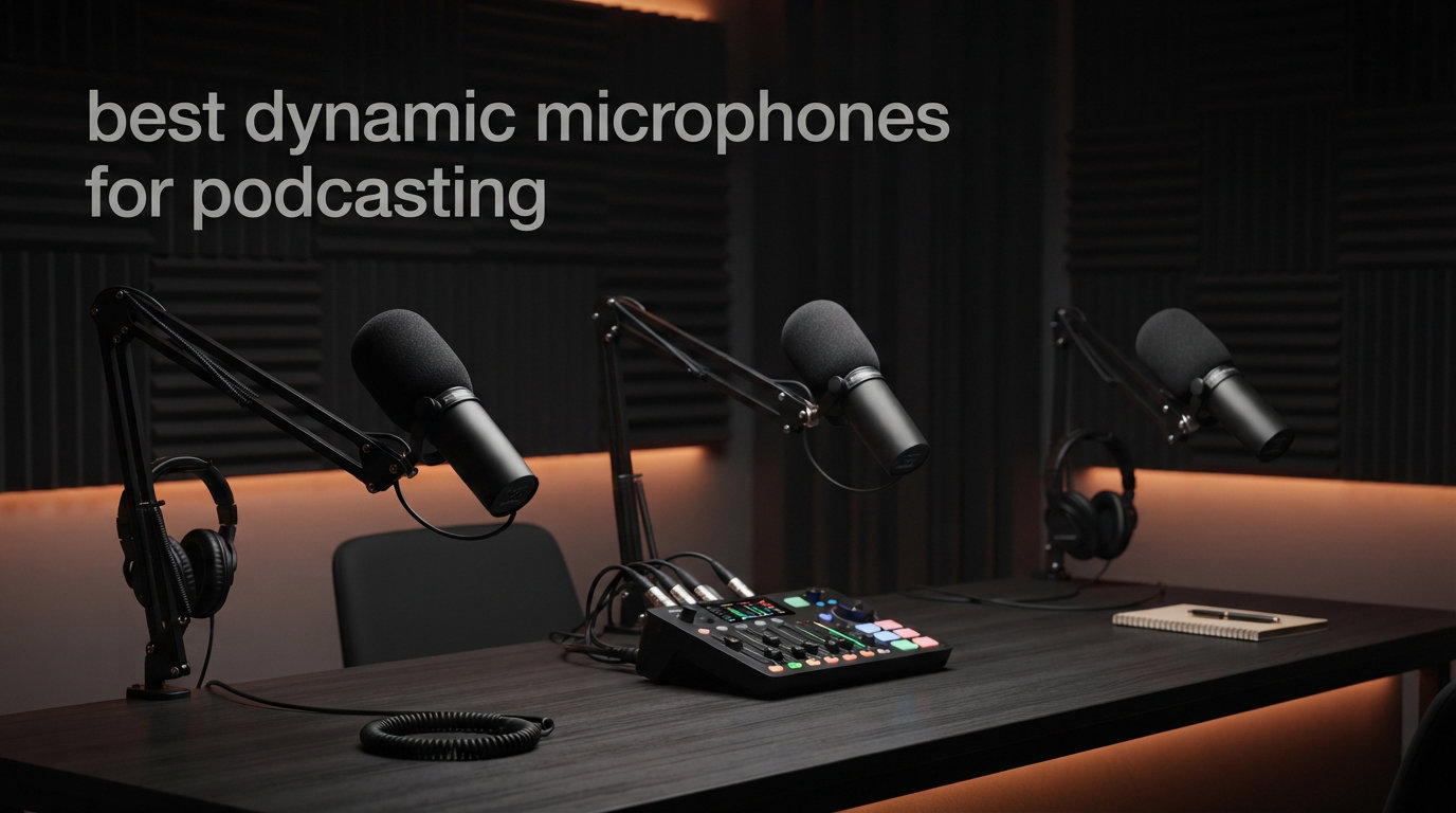 best dynamic microphones for podcasting