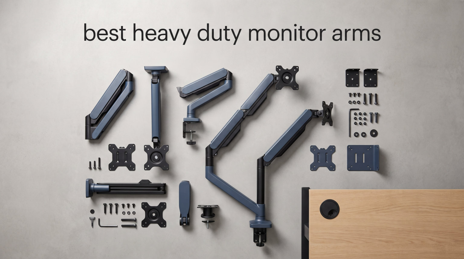 best heavy duty monitor arms