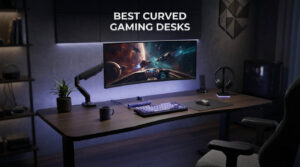 best curved gaming desks