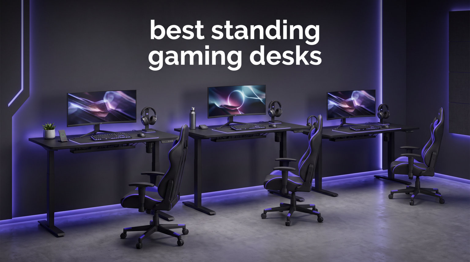 best standing gaming desks