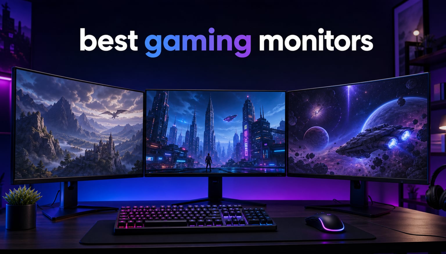 best gaming monitors