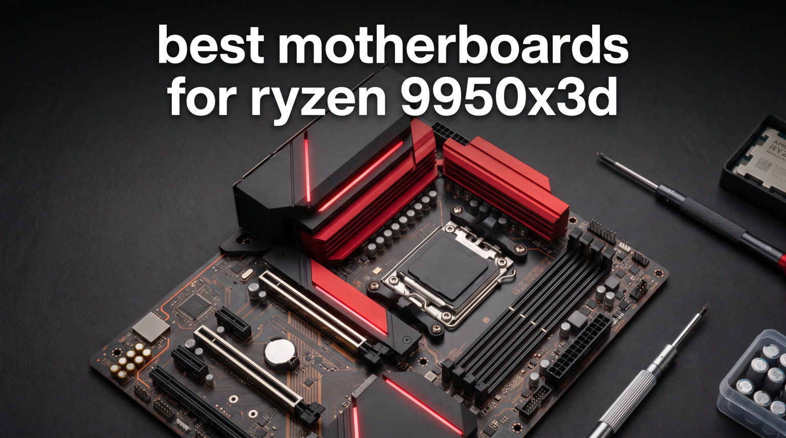 best motherboards for ryzen 9950x3d