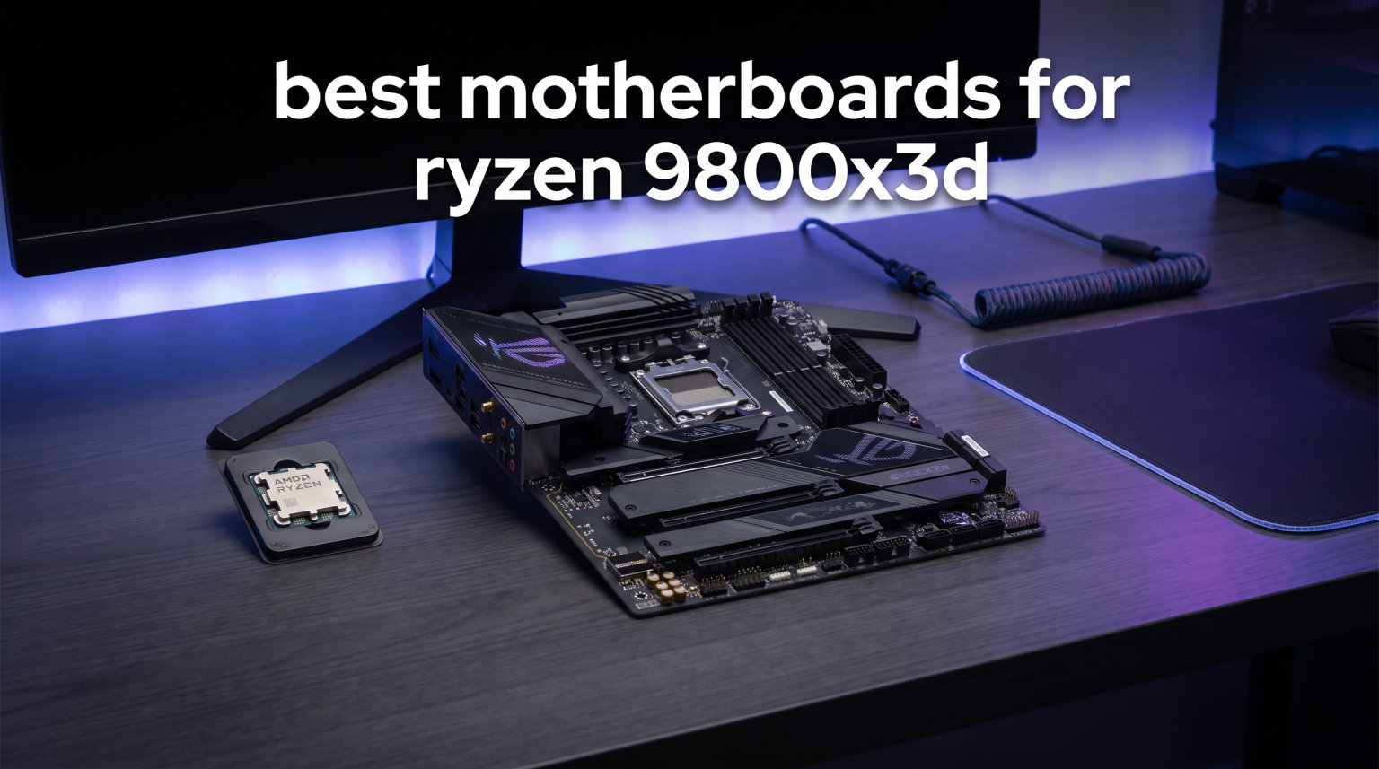 best motherboards for ryzen 9800x3d