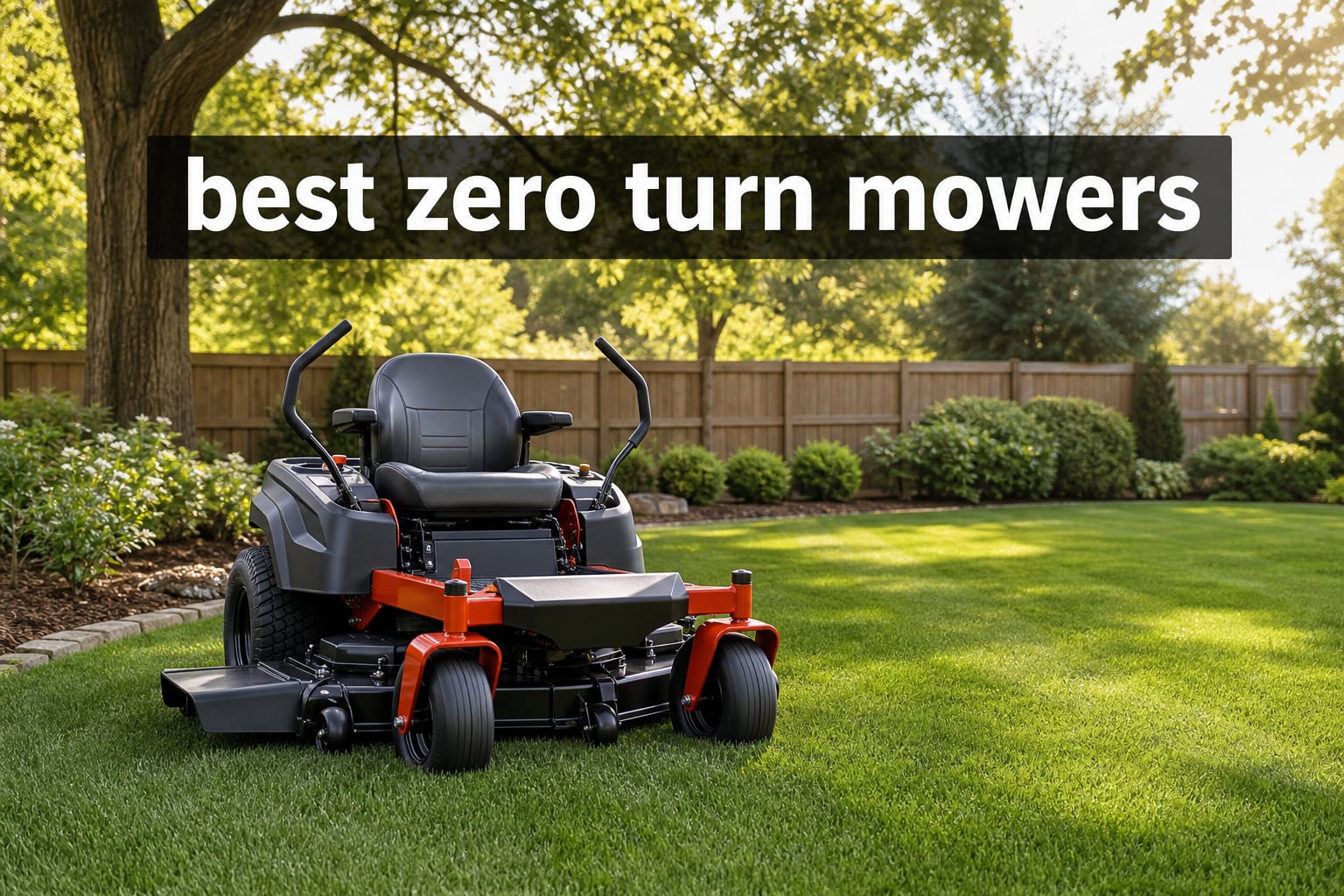 best zero turn mowers