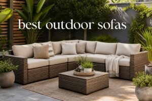 best outdoor sofas