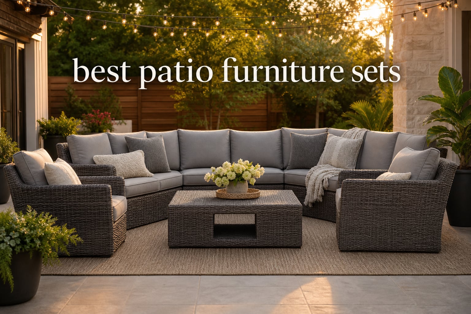 best patio furniture sets