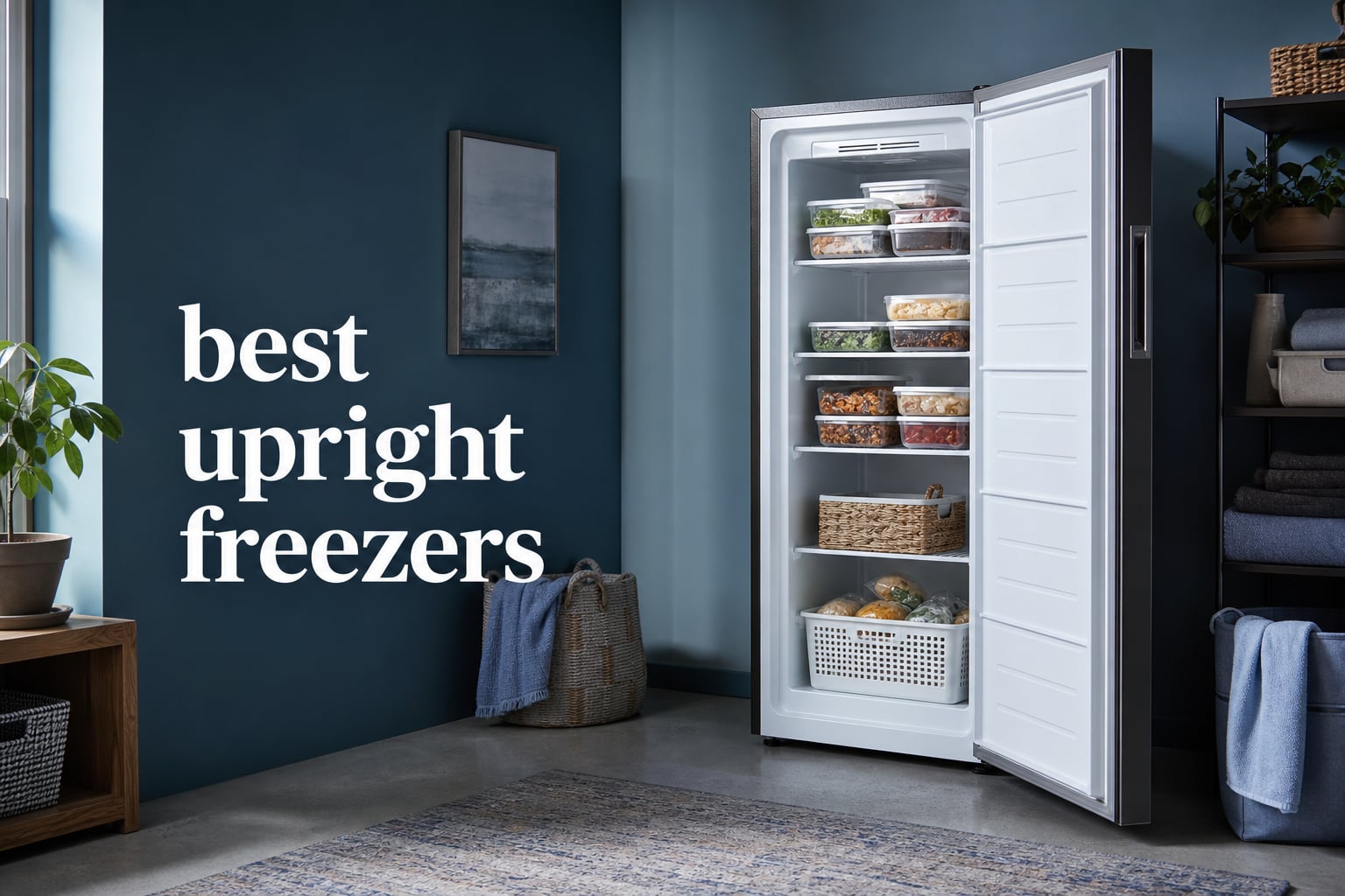 best upright freezers