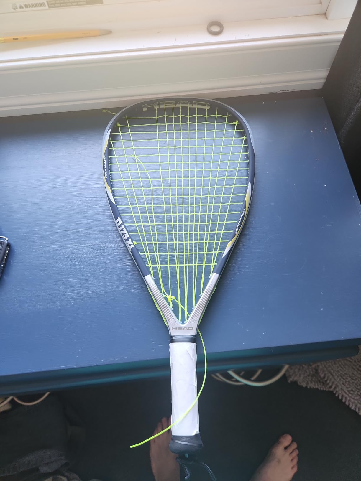 HEAD Ti.175 XL Racquetball Racket - Pre-Strung Head Light Balance Racquet customer photo 2