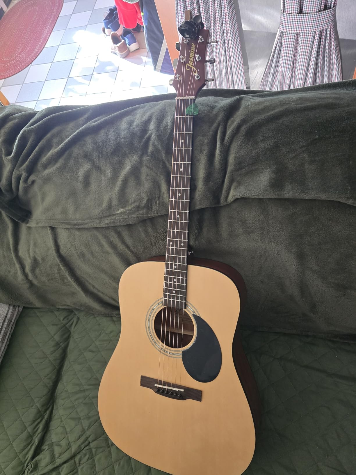 Jasmine S35 Dreadnought Acoustic Guitar, Rosewood Fingerboard, Advanced X Bracing customer photo 1