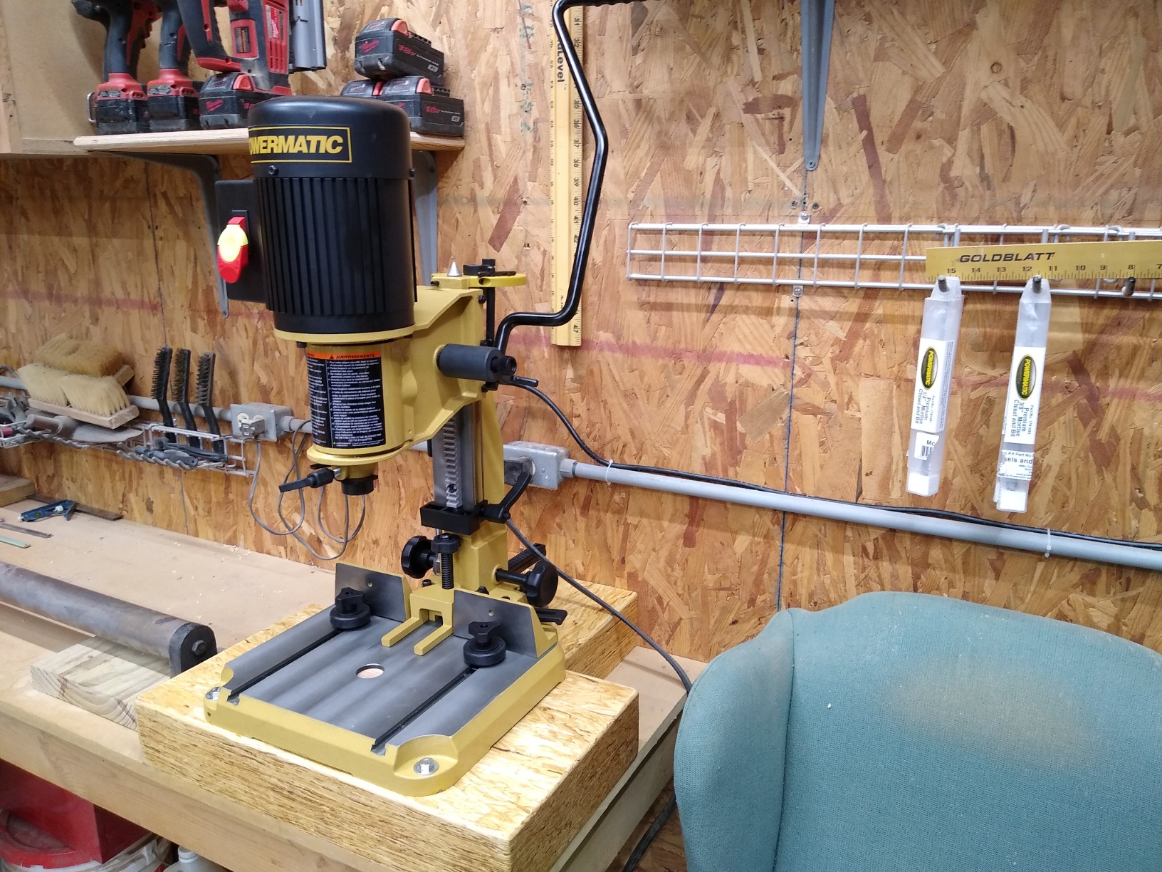 Powermatic Benchtop Mortiser, 3/4