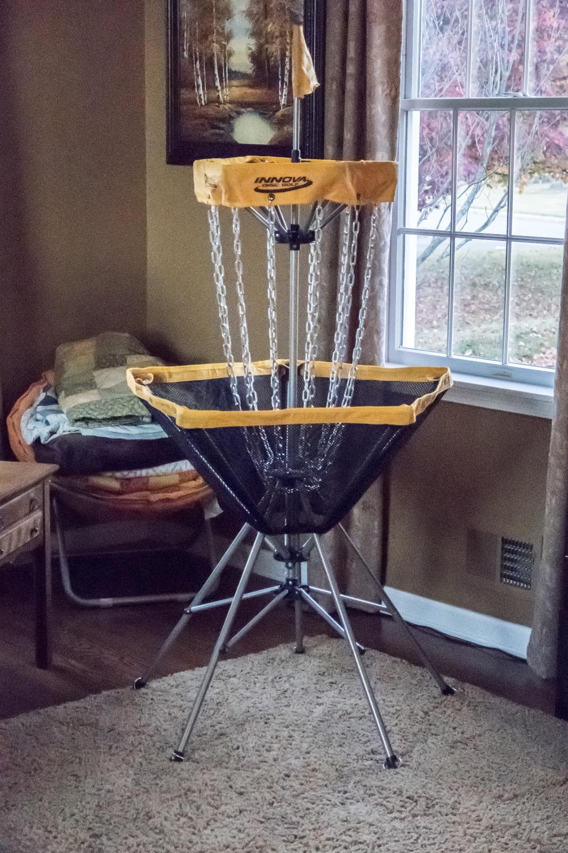 Innova DISCatcher Traveler Target - Portable, Lightweight Disc Golf Basket customer photo 1