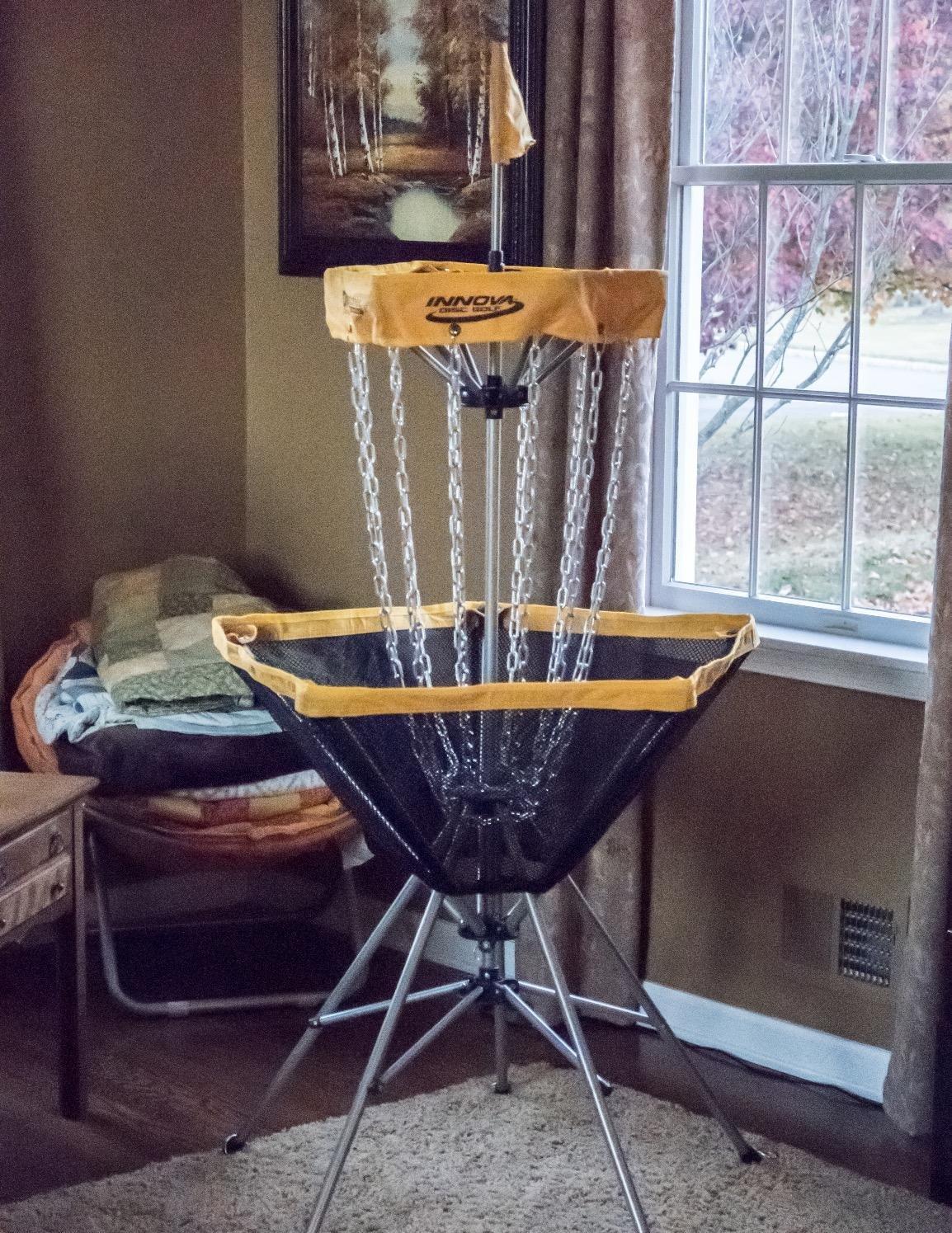 Innova DISCatcher Traveler Target - Portable, Lightweight Disc Golf Basket customer photo 2