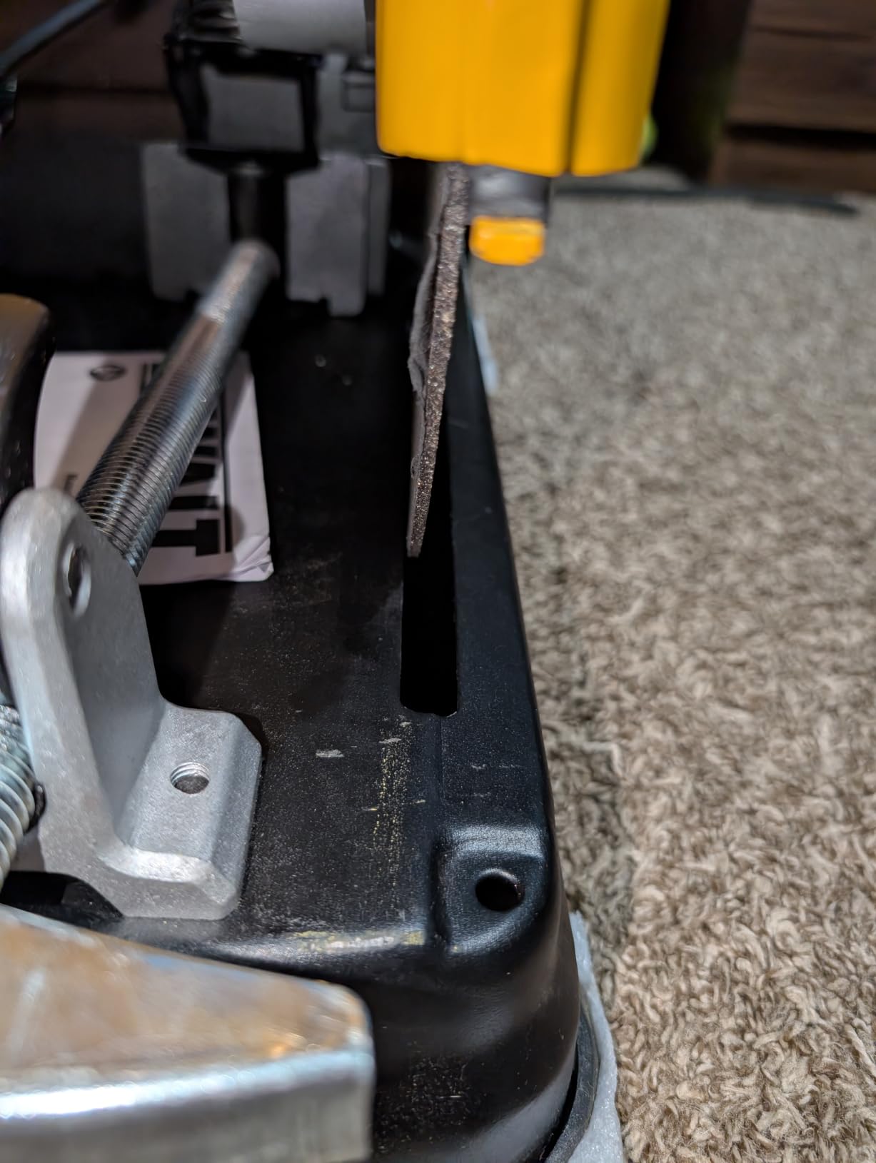 DEWALT Chop Saw, Quick-Change, 14-Inch, Old Model (D28715) customer photo 1