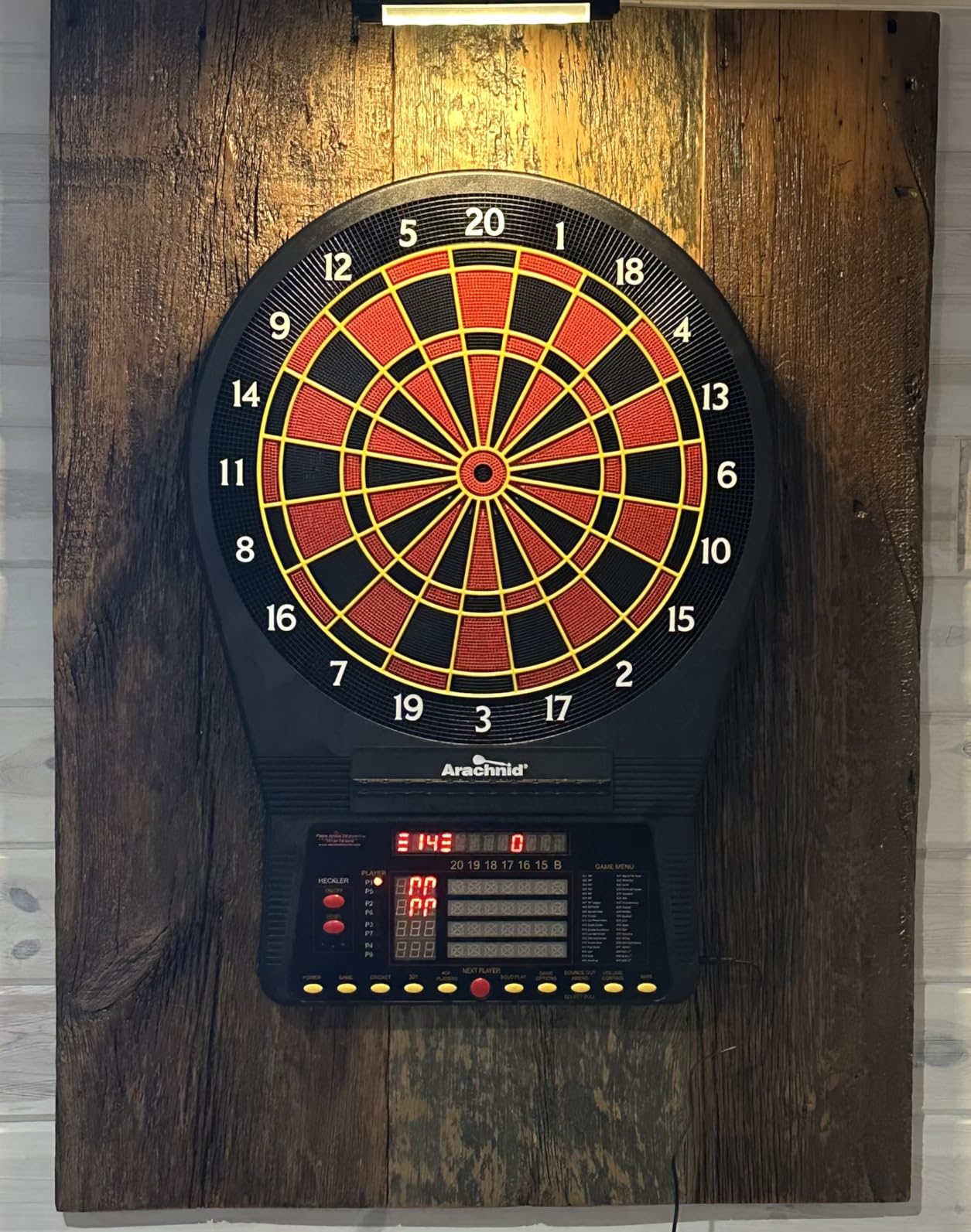 Arachnid Cricket Pro Tournament-Quality Electronic Dartboard customer photo 1