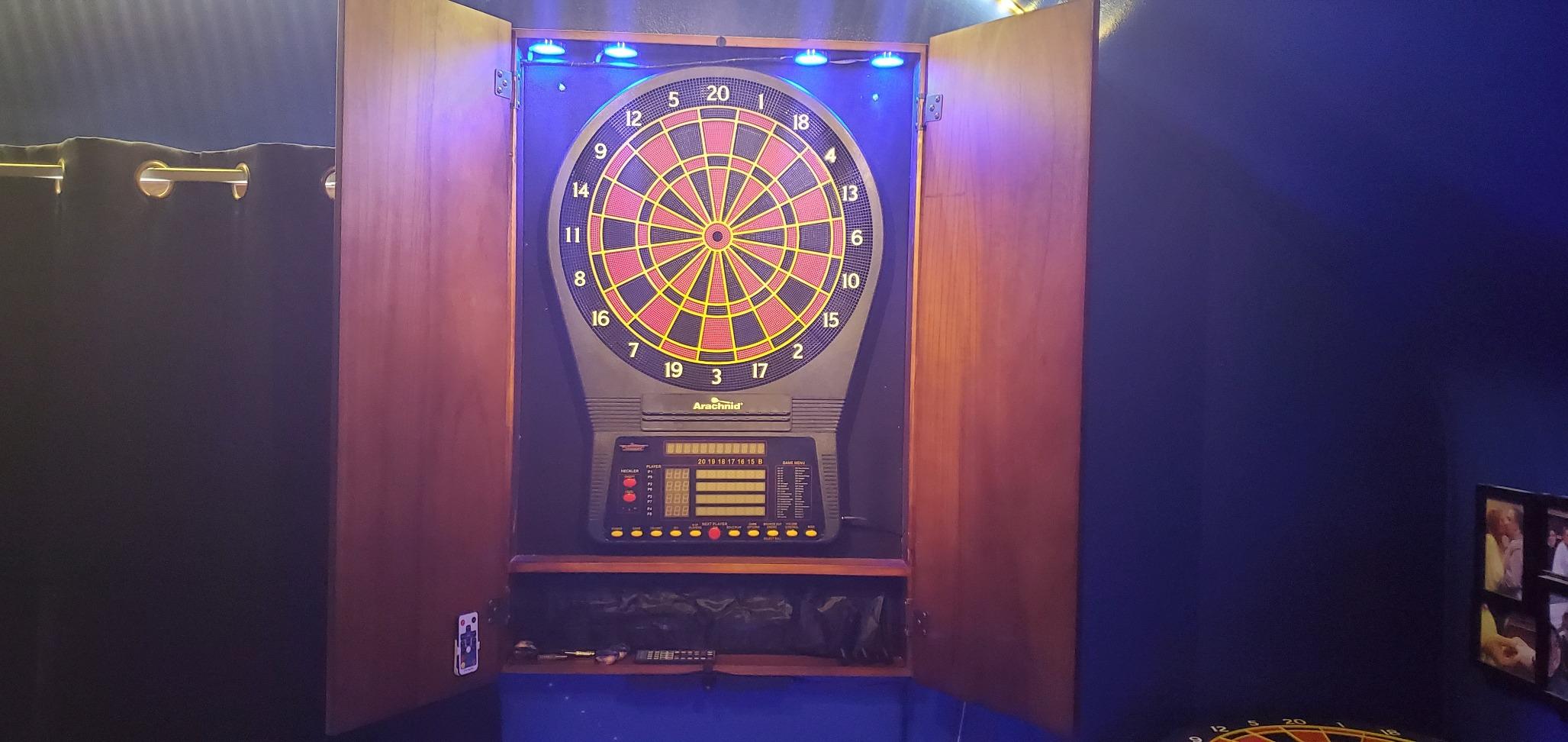 Arachnid Cricket Pro Tournament-Quality Electronic Dartboard customer photo 2