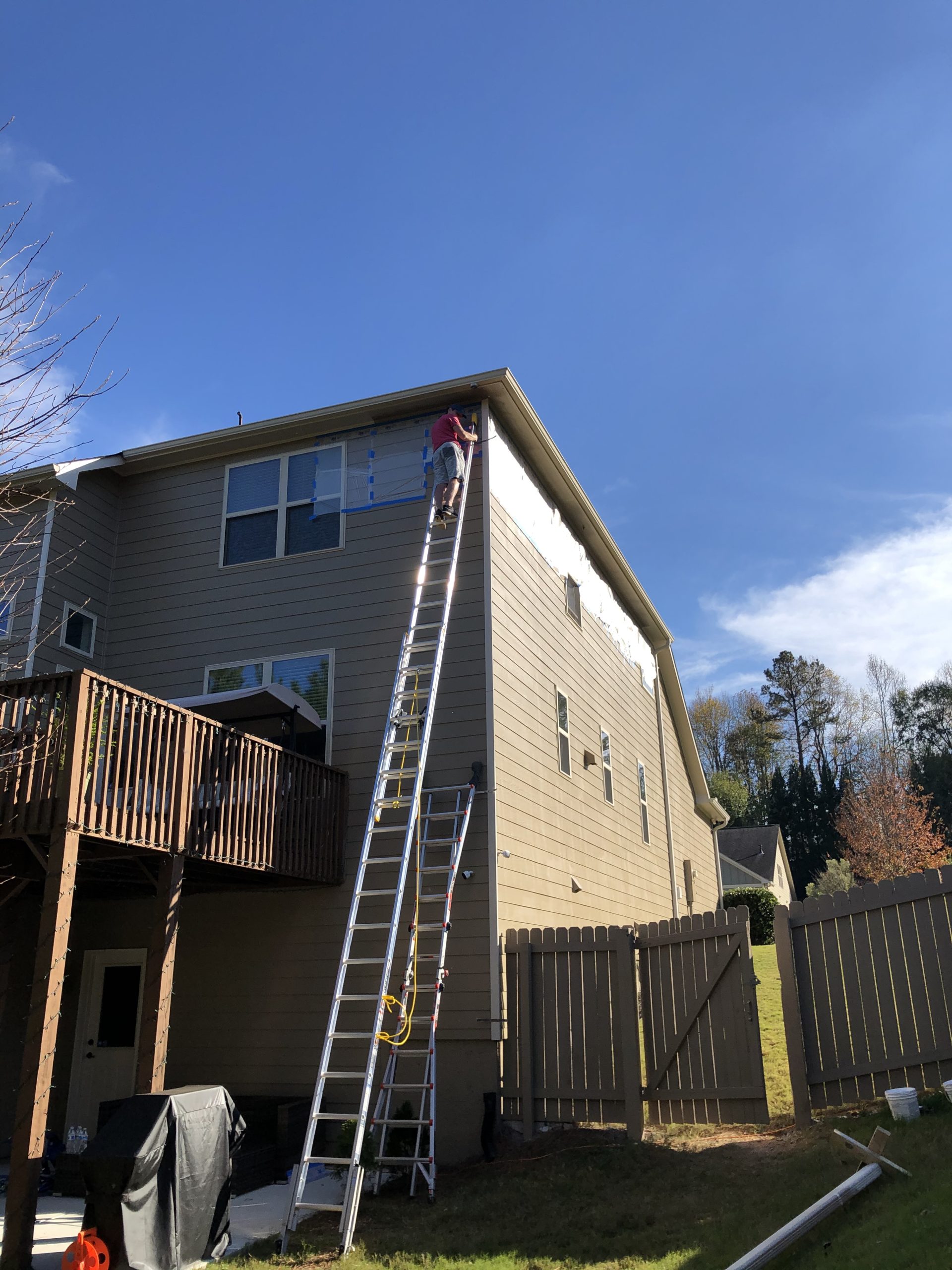 Louisville Ladder 24-foot Aluminium Extension Ladder, 250-Pound Load Capacity, Type I, AE3224 customer photo 2