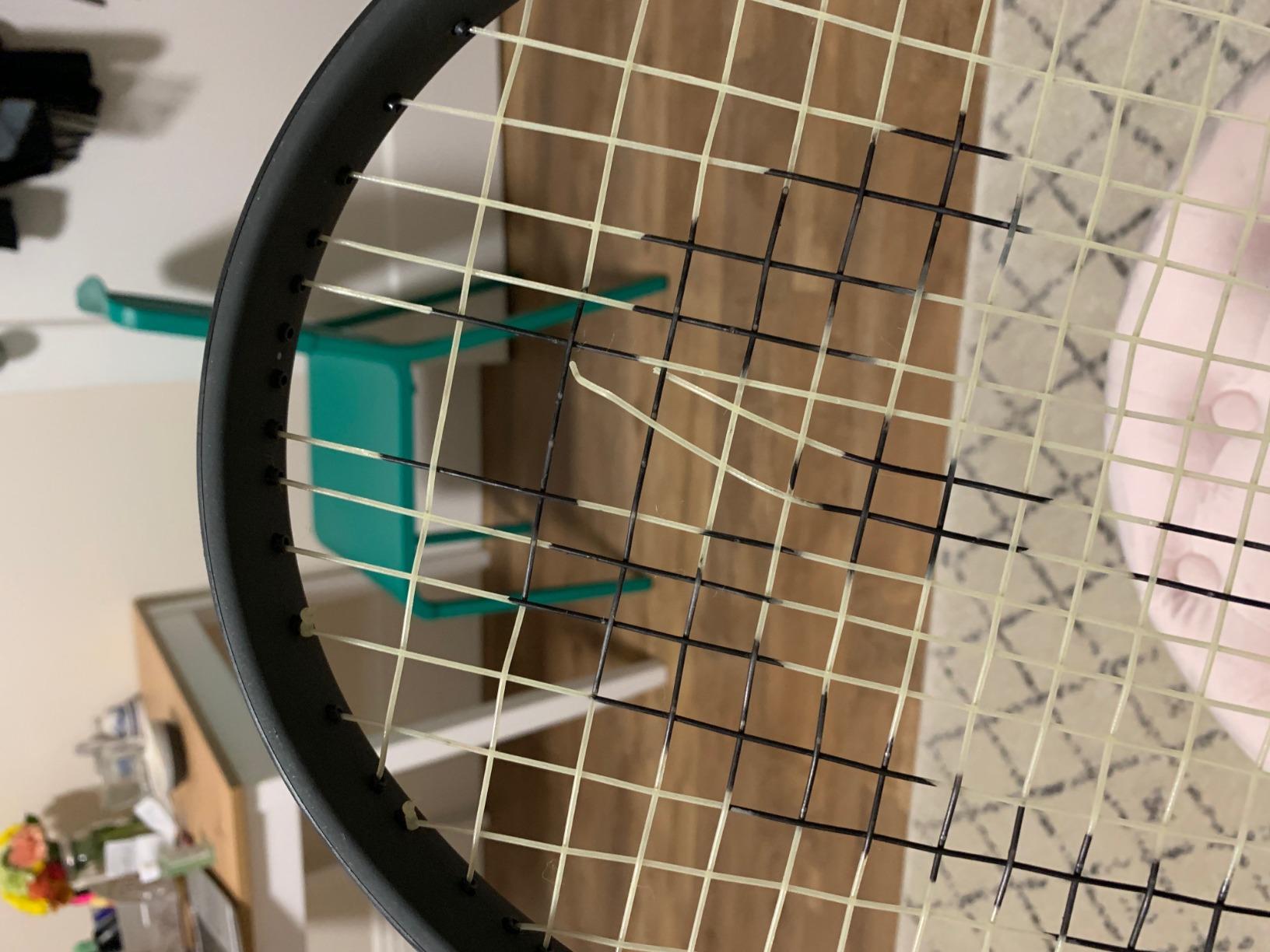 HEAD Ti S6 Tennis Racket | Pre-Strung with Synthetic Gut 16G String customer photo 1