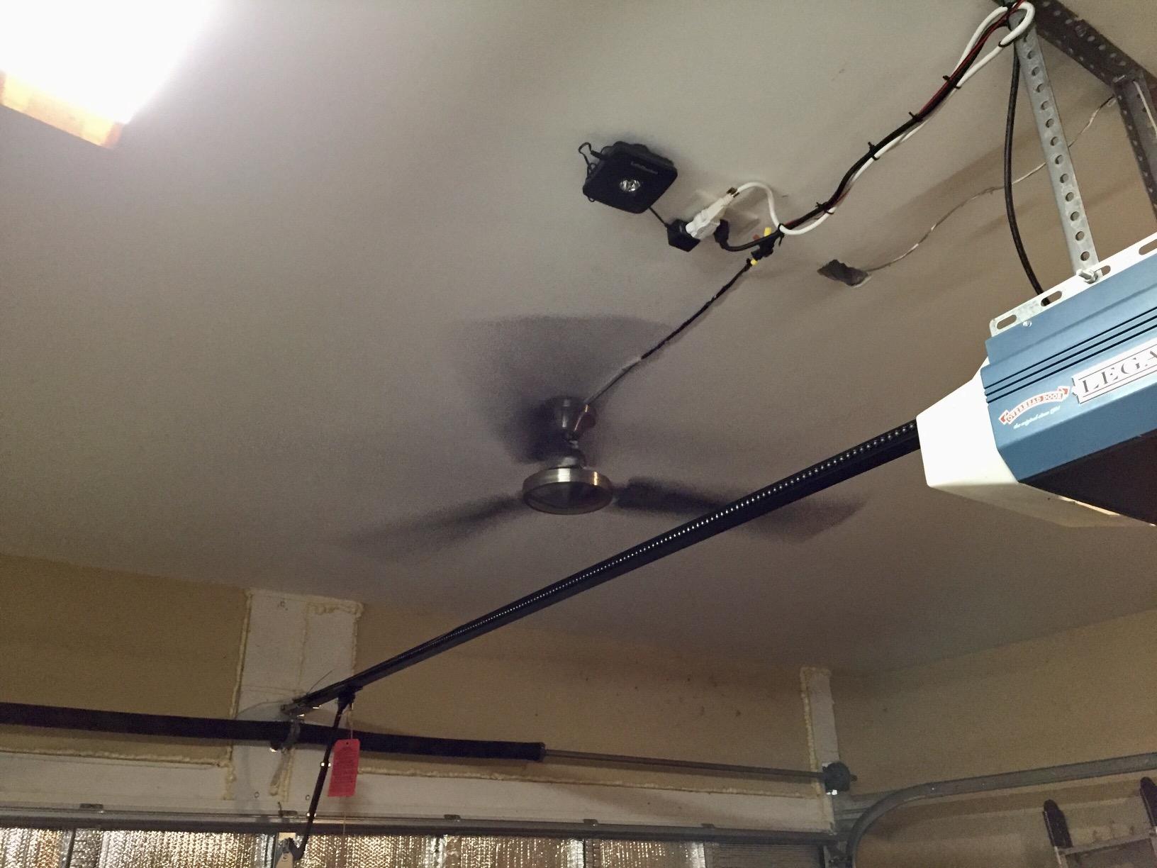 Westinghouse 7861400 Industrial Ceiling Fan, 56-Inch, Brushed Nickel | Three steel blades, Wall control included, Indoor installation, High-airflow performance customer photo 1
