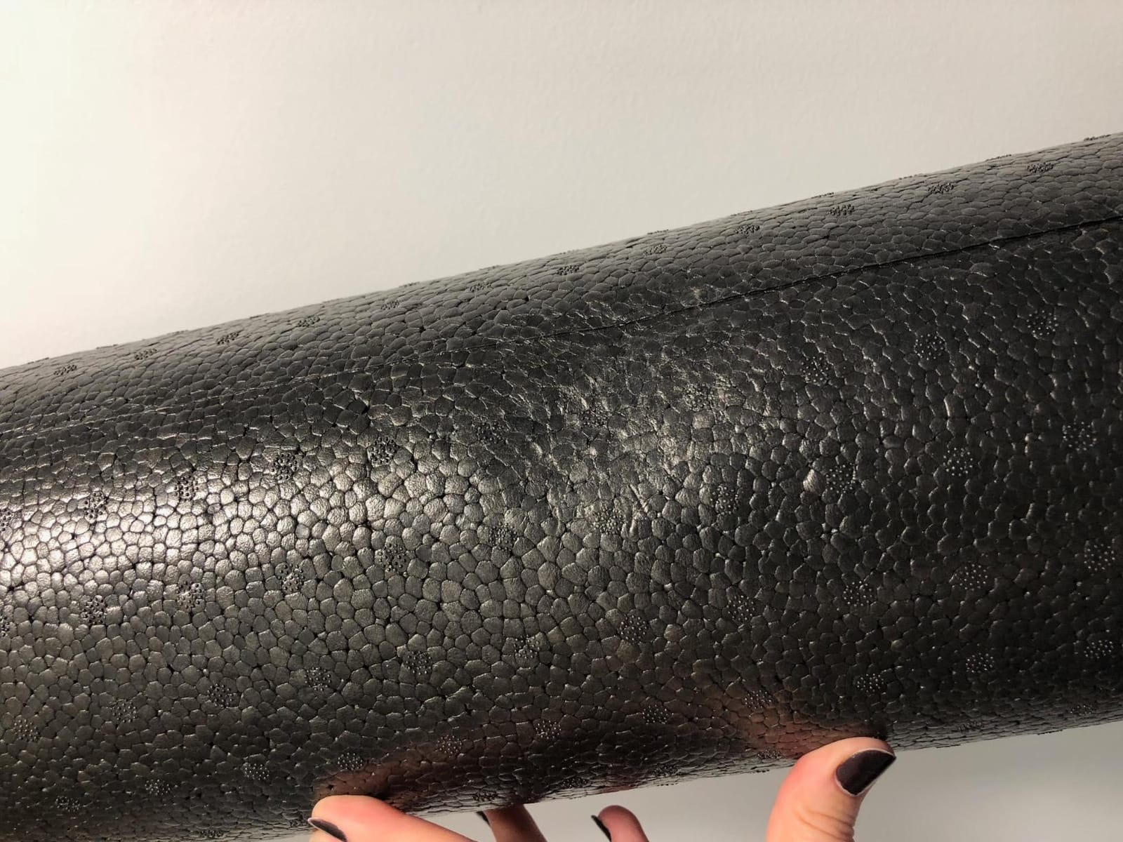 OPTP AXIS Firm Density Foam Roller - Round, Black, 36