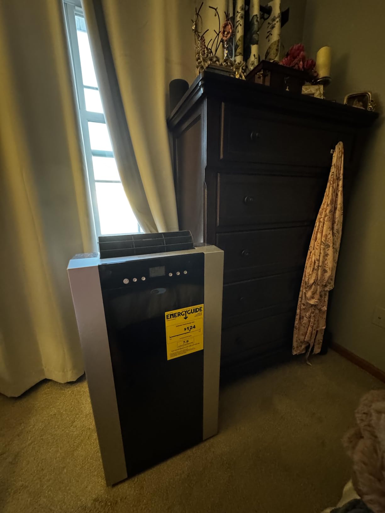 Whynter Portable Air Conditioner 14,000 BTU with Dual Hose Dehumidifier & Cooling Fan for 500 Sq Ft Rooms, Includes AC Unit Window Kit, ARC-14S (9,500 SACC) customer photo 1