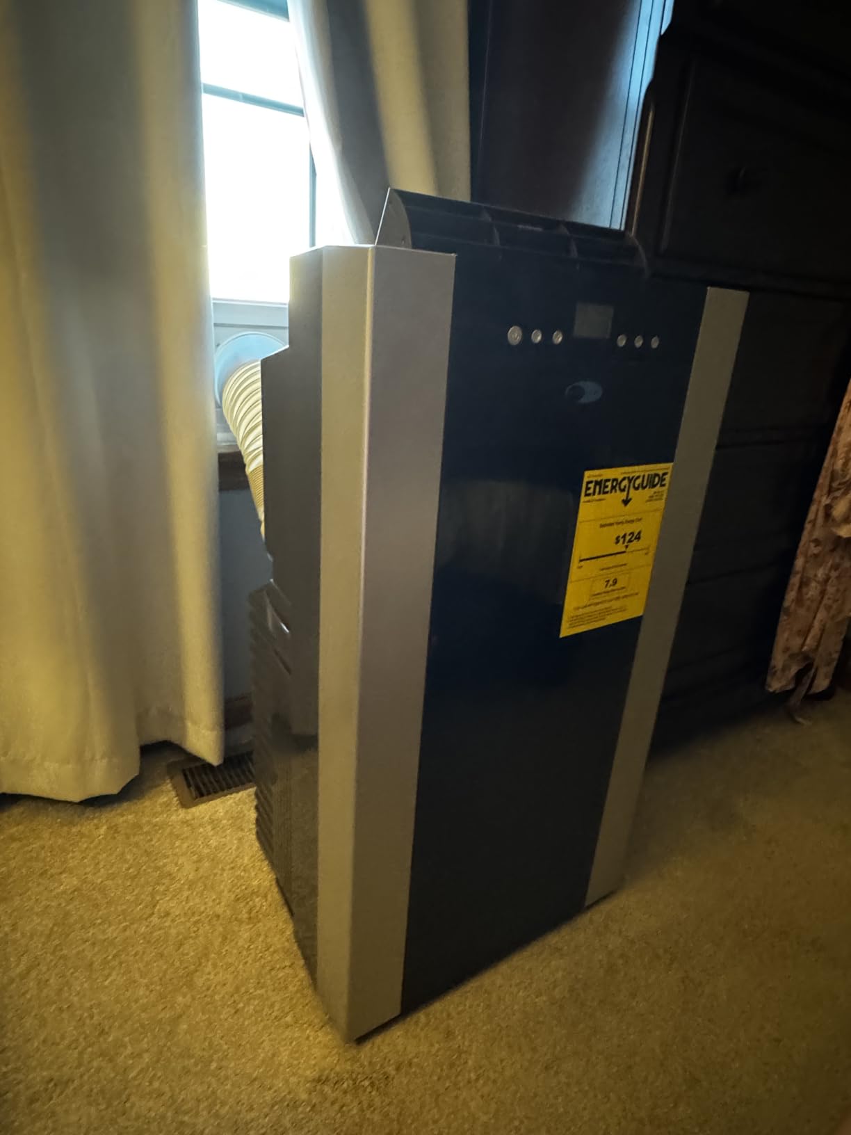 Whynter Portable Air Conditioner 14,000 BTU with Dual Hose Dehumidifier & Cooling Fan for 500 Sq Ft Rooms, Includes AC Unit Window Kit, ARC-14S (9,500 SACC) customer photo 2